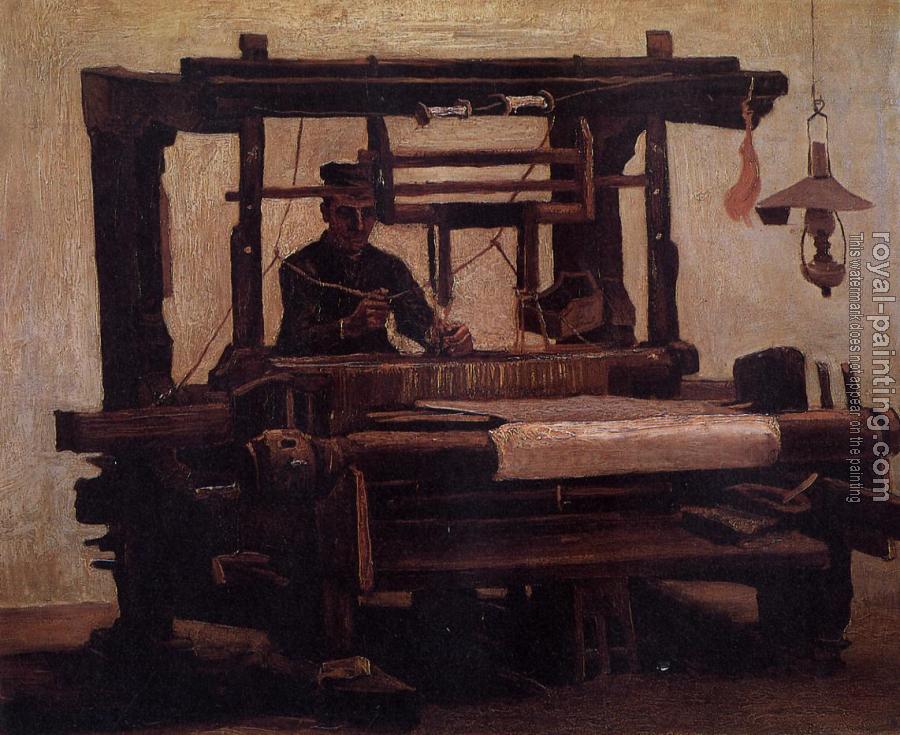 Vincent Van Gogh : Weaver, Seen from the Front